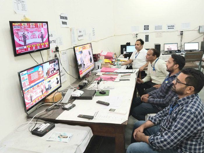 The monitoring cell kept an eagle eye on media certification during the elections